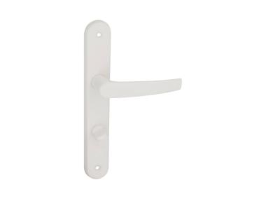 Zdjęcie: Klamka lak 72 WC biała METRO