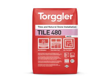 Zdjęcie: Klej cementowy Tile 480 biały 25 kg TORGGLER