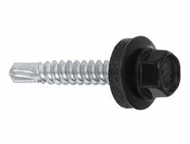 Wkręt samowiercący 4,8x25 mm-9005 z PEPDM WKRĘT-MET