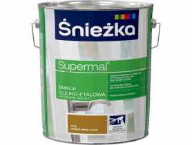 Emalia Supermal orzech jasny F555 10L ŚNIEŻKA