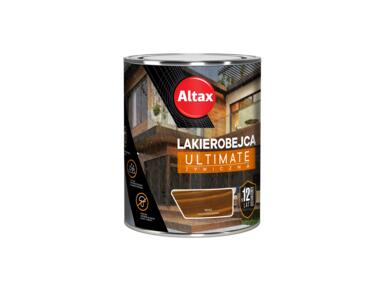 Zdjęcie: Lakierobejca do drewna Ultimate 12 lat brąz 0,75 L ALTAX