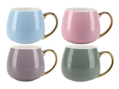 Zdjęcie: Kubek Lady 350 ml z porcelany New Bone Gold Collection RAVI DECOR