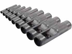 Zestaw przebijaków do skóry 9 szt. - 2.5 - 10 mm HRC PROLINE