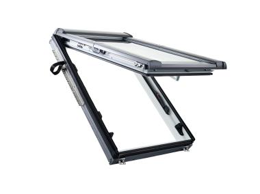 Zdjęcie: Okno uchylno-wysokoosiowe Designo Heat R8H, PVC, 114/140 z Termo-blokiem WD ROTO
