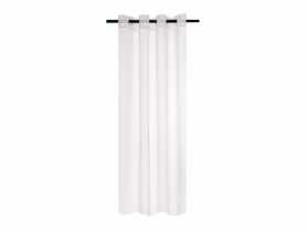 Firana z delikatnym paskiem simple chic biała 280x160 cm CHIC HOME