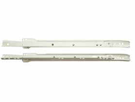 Prowadnica rolkowa biała 450 mm para HSI