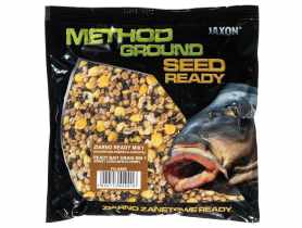 Ziarno method ground ready mix 1 kukurydza, przenica, konopie 0,5 kg JAXON