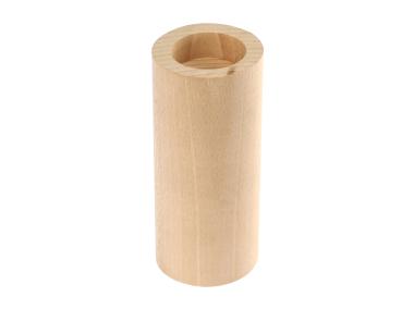 Zdjęcie: Świecznik drewniany okrągły 13 cm RAVI