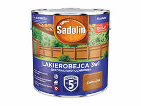 Lakierobejca dekoracyjno-ochronna 3w1 - 2,5 L ciemny brąz SADOLIN
