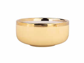 Miska Aurora Gold 14 cm 0,5L NBC Waniliowa ALTOMDESIGN