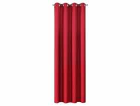 Zasłona gotowa Rita 140x250 cm czerwony EUROFIRANY