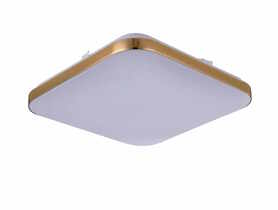 Babilon plafon kwadratowy mały 4000K złoty LIGHT PRESTIGE