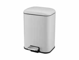 Kosz łazienkowy na śmieci Nubo 5 L szary ALSEA