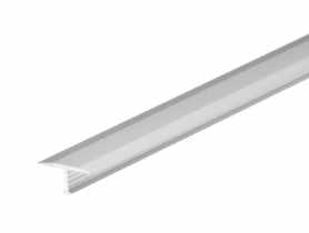 Profil fugowy łączący 18 mm AL T18 - 2,5 m srebrny CEZAR