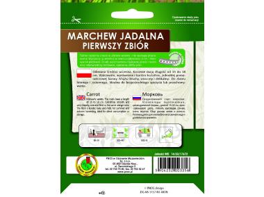 Zdjęcie: Marchew jadalna Pierwszy Zbiór 6 m taśma PNOS