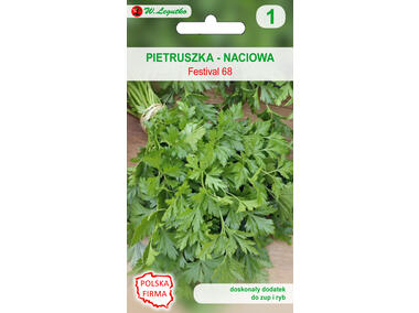 Zdjęcie: Pietruszka naciowa Festival 68 nasiona tradycyjne 5 g W. LEGUTKO
