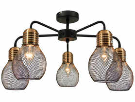 Lampa sufitowa Aris 1989/5 BL CO ELEM