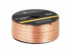 Kabel głośnikowy CCA 2x1,5mm LB0008-50, 50 m LIBOX
