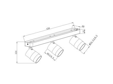 Zdjęcie: Spot biały Anillo 3 LIGHT PRESTIGE