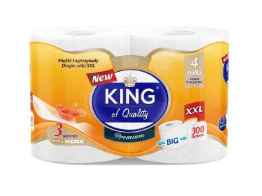 Zdjęcie: Papier toaletowy 10 szt. KING OF QUALITY