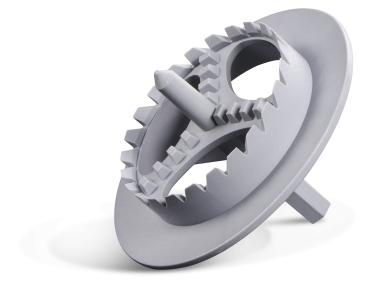 Zdjęcie: Frez do styropianu i wełny mineralnej KFS 63x23,5 mm plastikowy 1 szt. KOELNER