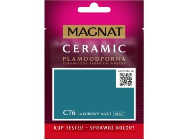 Zdjęcie: Farba Ceramic tester koloru lazurowy agat C76 30ml MAGNAT