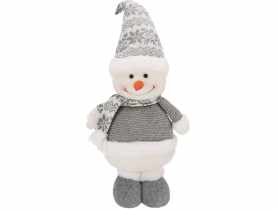 Bałwanek z materiału 48 cm JUMI