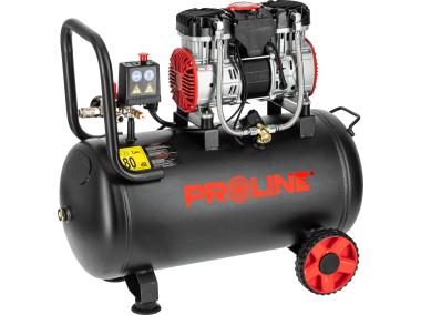 Zdjęcie: Kompresor bezolejowy 50 L, 1500W/2KM, 8bar, 254L/min PROLINE