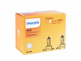 Żarówka H4 60/55 W P43 Vision C2 PH Dwupak PHILIPS