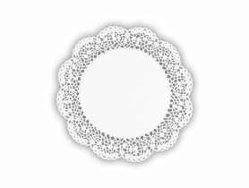 Serwetka dekoracyjna fi 30 cm, 12 sztuk 26729 RAVI