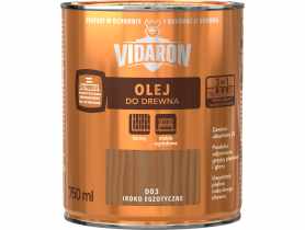 Olej do drewna iroko egzotyczne D03 0,75L VIDARON