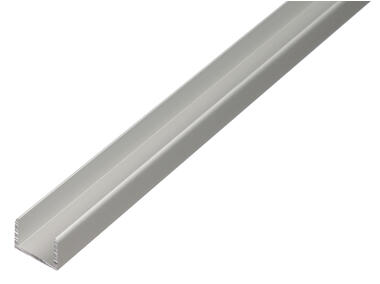Zdjęcie: Profil U zaciskowy 1000x8,9x10,0x1,5x5,9 mm ALBERTS