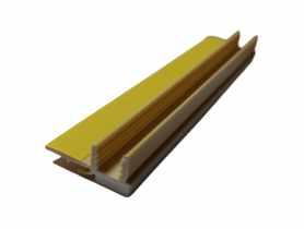 Listwa PVC BP12 L300 9/6 sosna, przyokienna, dylatacyjna, tynkarska z uszczelką BELLA PLAST