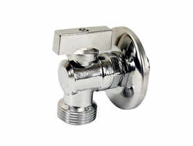 Zawór kulowy kątowy 1/2x3/4 LUXOR