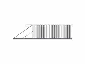 Brama przesuwna Elza 4x1,5 m stal ocynk+ral7016 struktura lewa POLBRAM