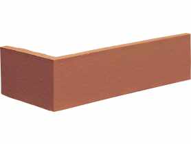 Płytka klinkierowa kątowa 120/250x65x10 mm czerwona) gatunek I KING KLINKER
