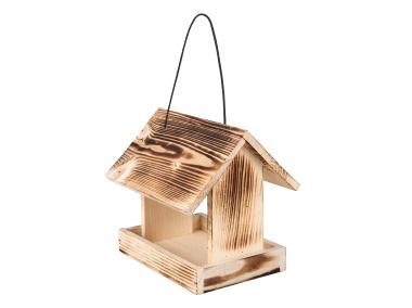 Zdjęcie: Karmnik dla ptaków opalany 23x20x23 cm TIN TOURS