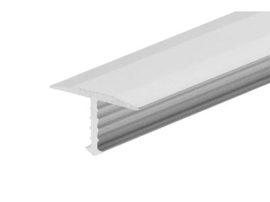 Zdjęcie: Profil fugowy łączący 13 mm AL T13 - 2,5 m srebrny CEZAR