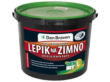 Zdjęcie: Lepik na zimno klej asfaltowy Den Bit-L 5 kg DEN BRAVEN