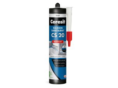 Zdjęcie: Silikon sanitarny neutralny CS20 biały 280 ml CERESIT