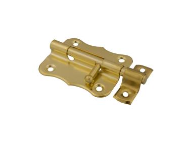 Zdjęcie: Zasuwka stalowa ZM 60 mm mosiężna METRO