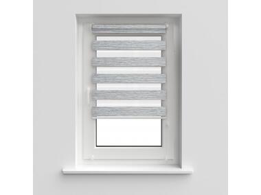 Zdjęcie: Roleta Zebra IV 76x215 cm biało-szary  DECODESIGN