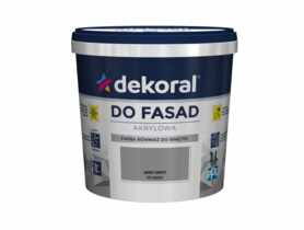 Farba fasadowa jasny grafit 1 L Polinit DEKORAL