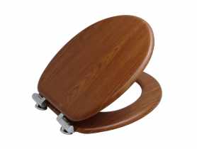 Deska sedesowa MDF wolnoopadająca Brown Multi BISK