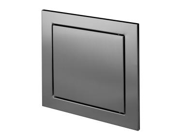 Zdjęcie: Drzwiczki rewizyjne metalowe 15x15 klik-klak inox VELITE