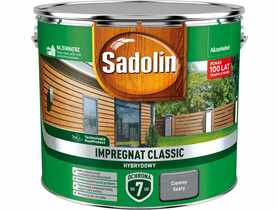 Impregnat ochronno-dekoracyjny hybrydowy Classic 9 L ciemny szary SADOLIN