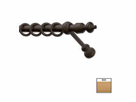 Karnisz pojedynczy Hermes 200 cm buk KARWEL