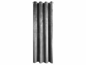 Zasłona gotowa Pierre 140x250 cm stalowy EUROFIRANY