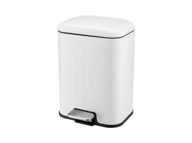 Zdjęcie: Kosz łazienkowy na śmieci Nubo 5 L biały ALSEA