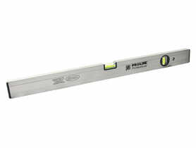 Poziomica aluminiowa anodowa poziomo-pionowa 2 libelki 100 cm PROLINE